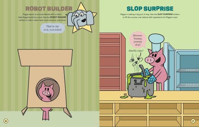 Elephant and Piggie Stick Together Sticker Book