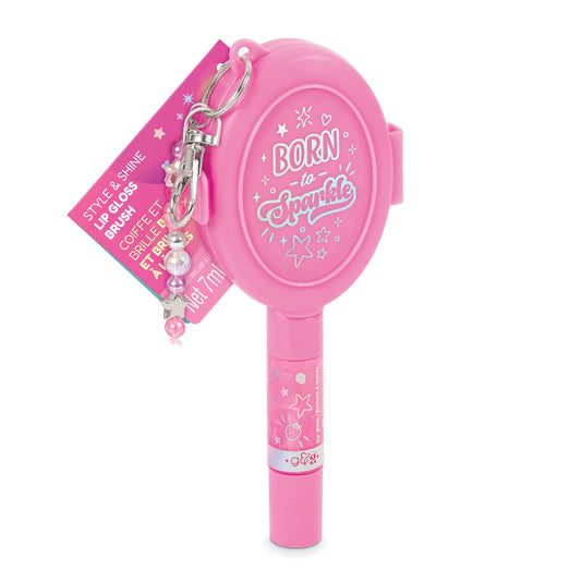 Style & Shine Lip Gloss Hair Brush