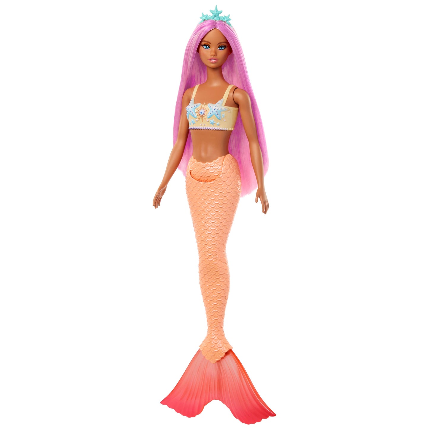 Barbie Core Mermaid Doll Orange