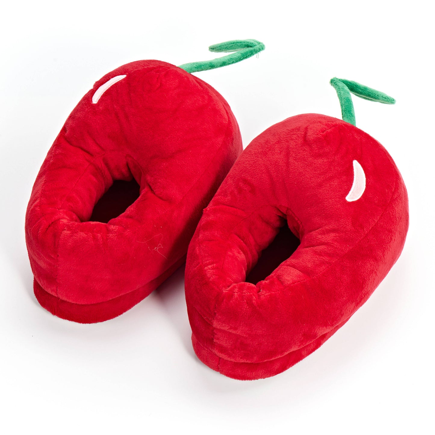Cherry Hugs | Kids' Funny Non-Skid Plush Slippers