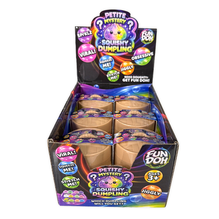 Fun Doh Squishy Mystery Mini  Dumpling Toy
