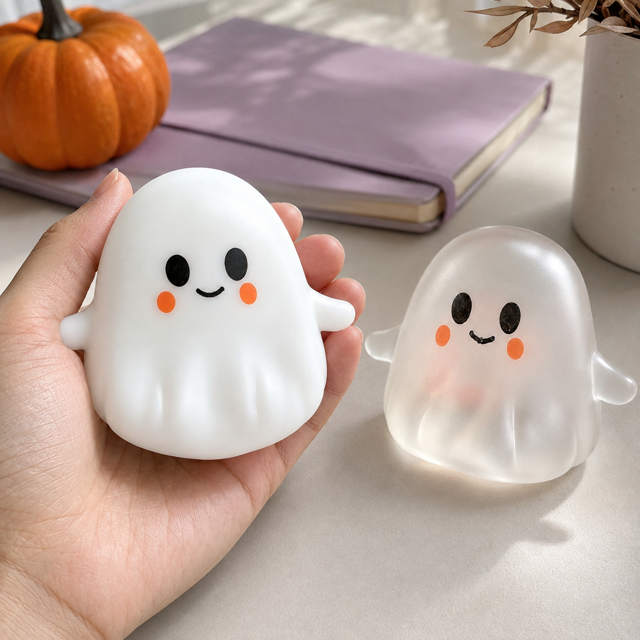 Moldable Halloween Ghost Stress Relief Squeeze Toy