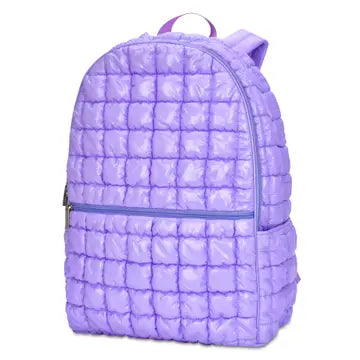 Lavender Puffer Backpack