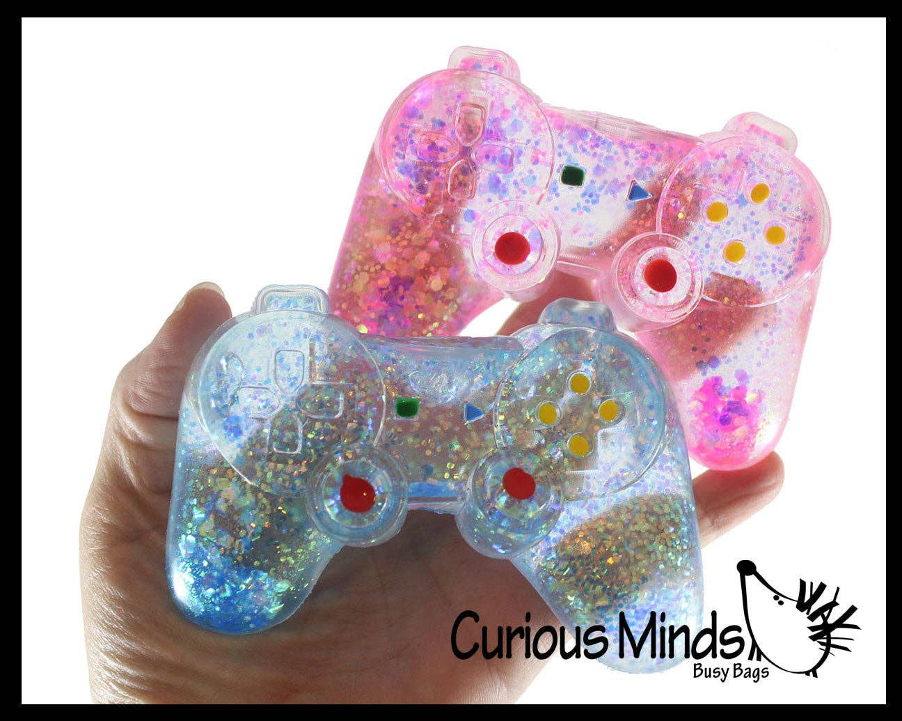 1 Large 4" Video Game Controller Shaped Ball -Thick Glue/Gel