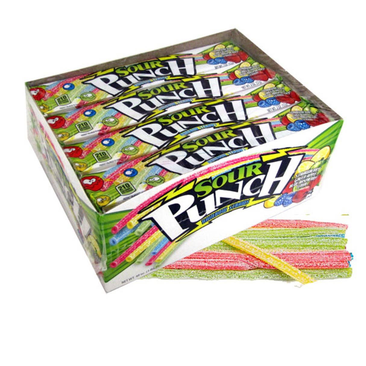 Sour Punch Rainbow Straws