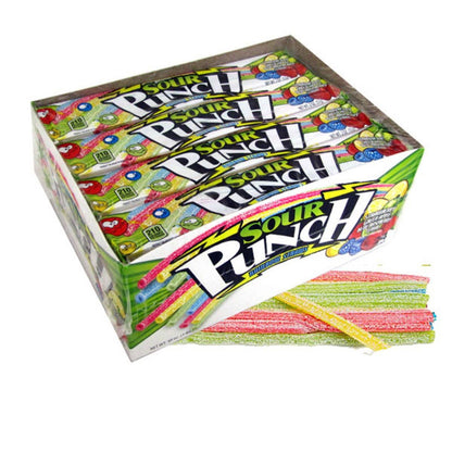Sour Punch Rainbow Straws