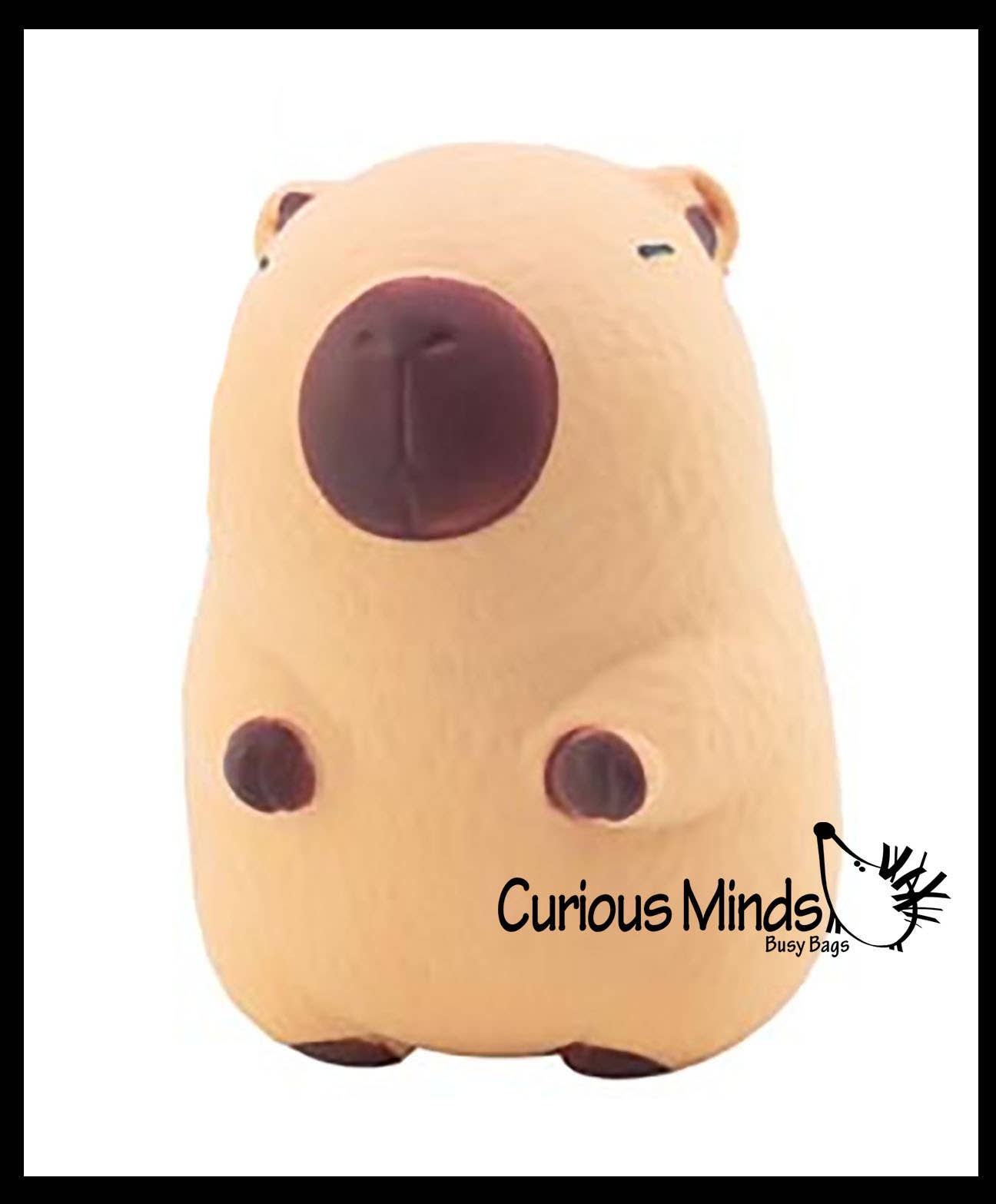 Jumbo Capybara Doh Filled Squishy Squeeze Stress Ball Soft