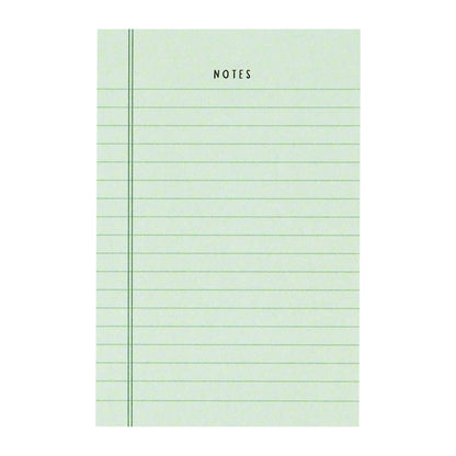 Green Notes 4x6 Notepad
