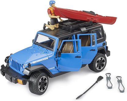 Jeep Wrangler Rubicon Unlimited with Kayak and Figure