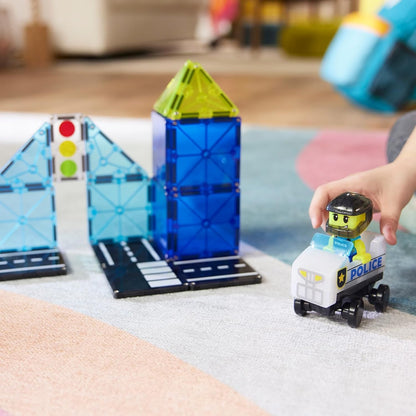 Magnatiles Police Patrol