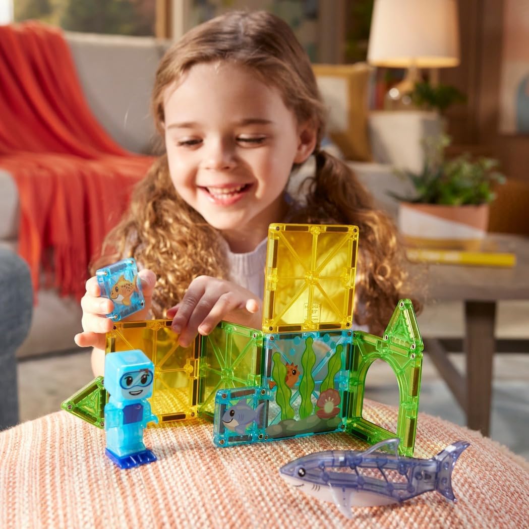 Magnatiles Shark Dive