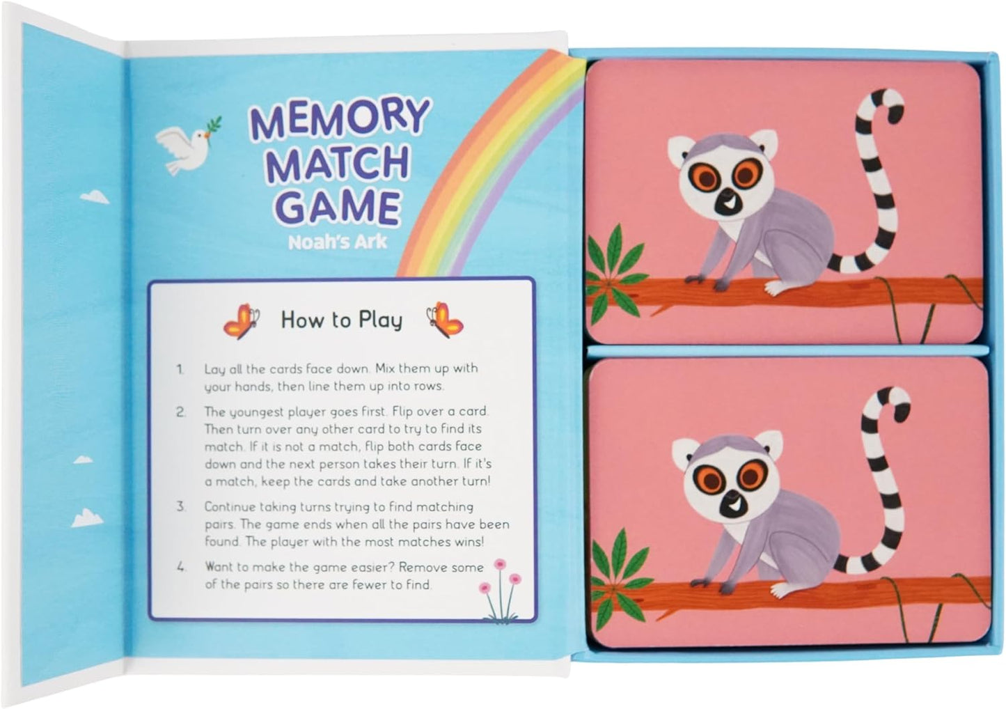 Memory Match Game Noah's Ark