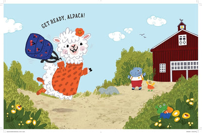 Alpaca goes Back-a to School