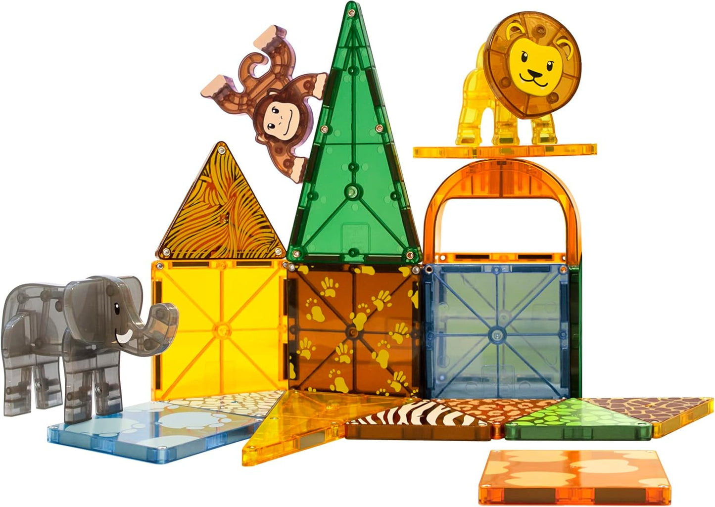 Magnatiles Safari Animals 25 piece set