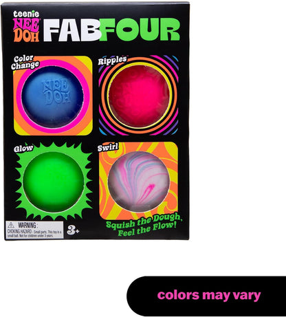 Teenie Fab Four Needoh-Mult PK