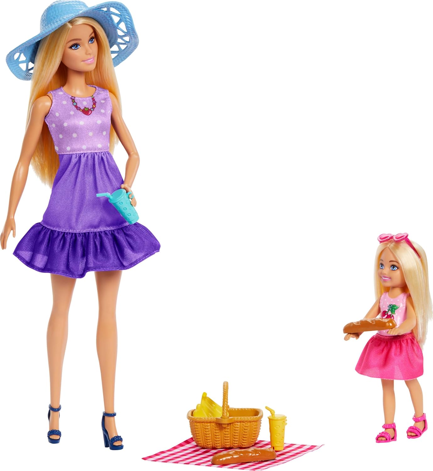 Barbie Malibu & Chelsea.  Picnic-Themed Playset