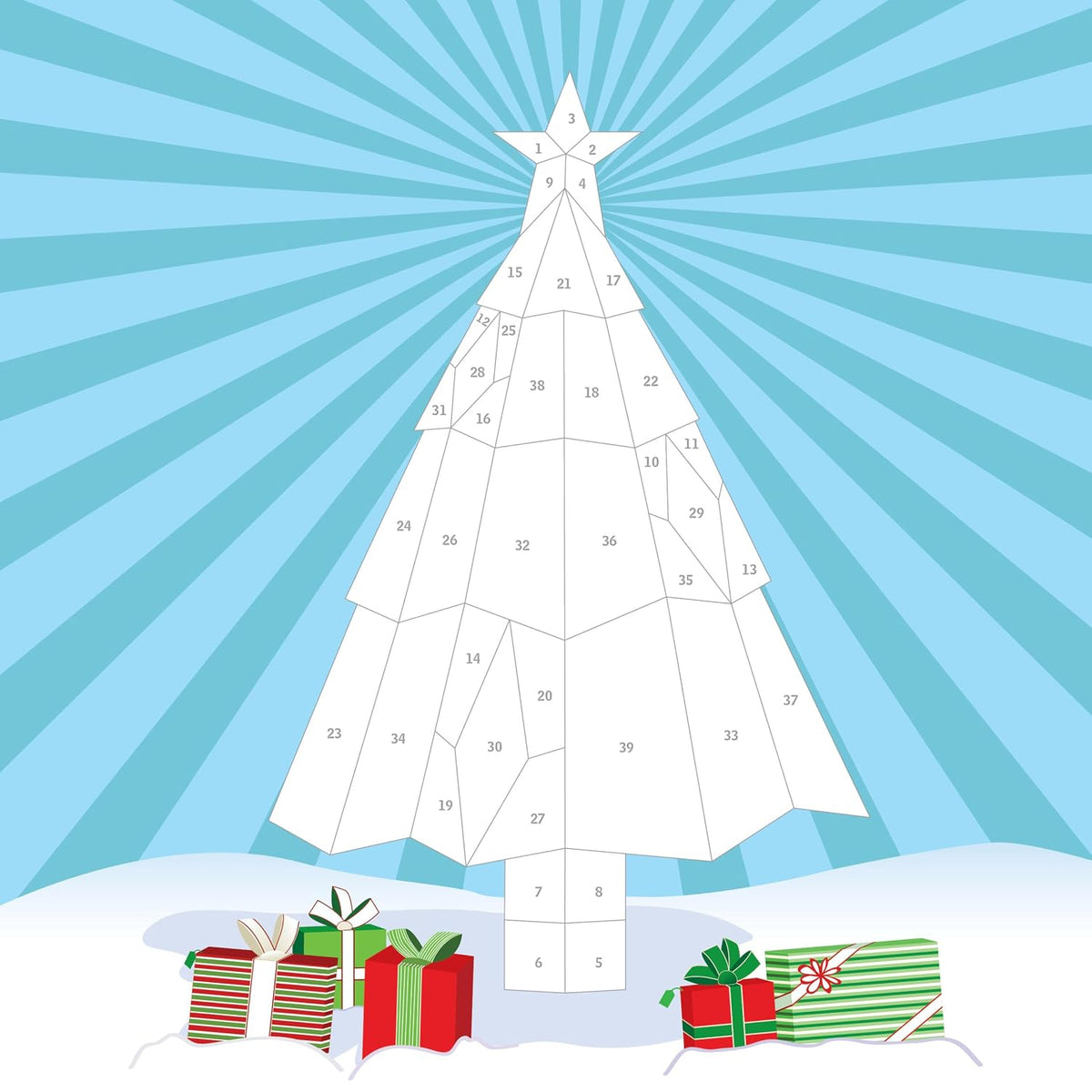 Paint by Sticker Kids Christmas