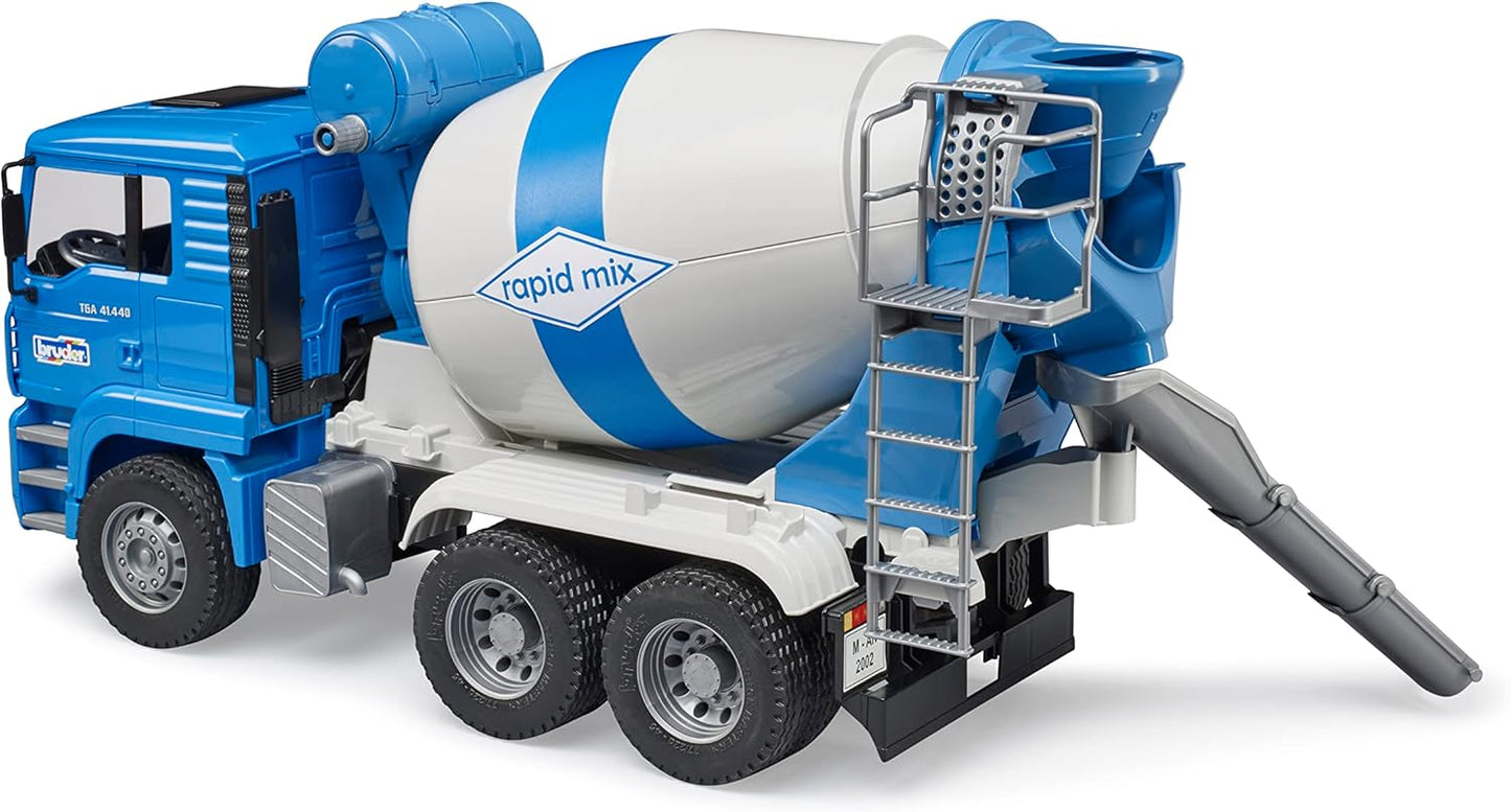 Man TGA Cement Mixer Blue