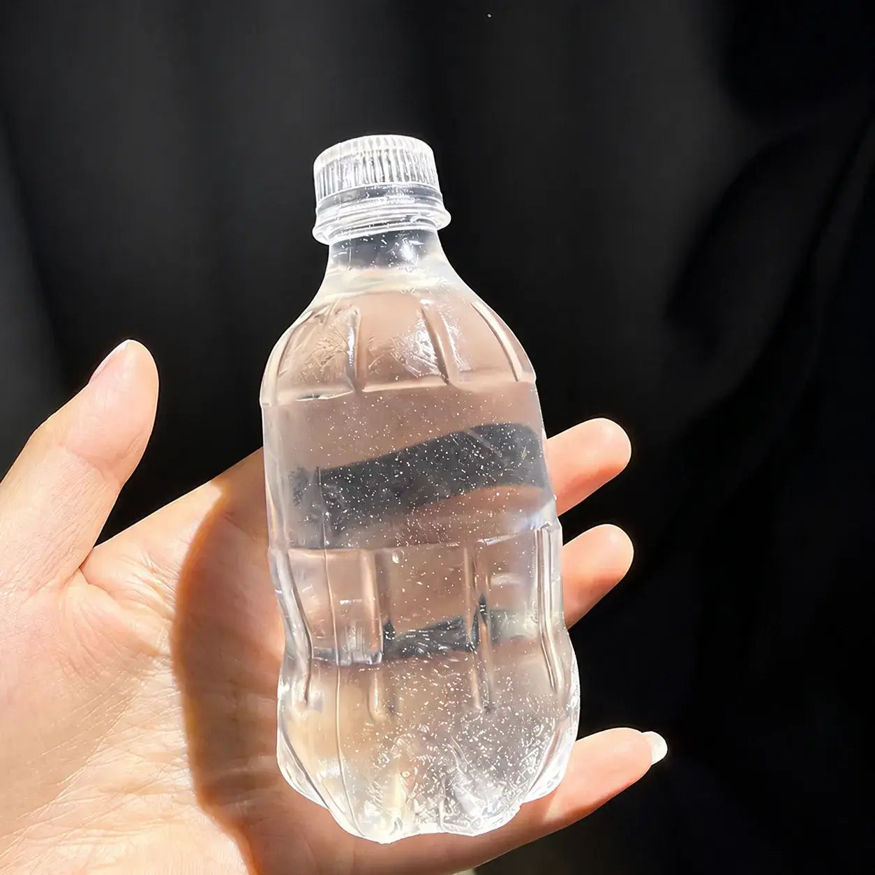 Clear Water Bottle Maltose Squishy Stress Relief Fidget Toy