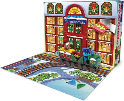 Magnatiles Advent Calendar 34 piece Set