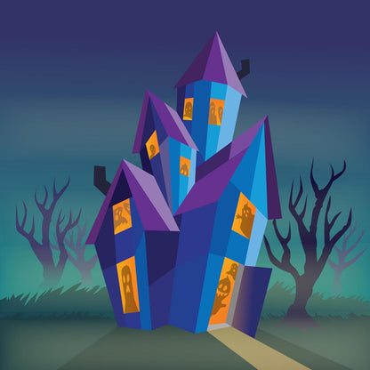 Paint by Sticker Kids Halloween