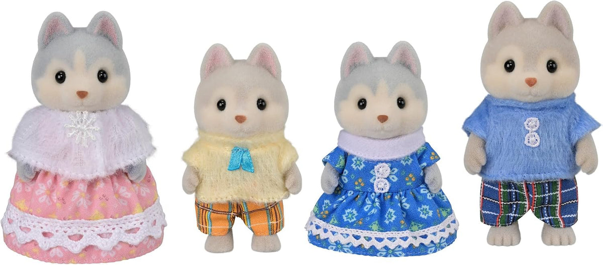 Calico Critters Husky Family