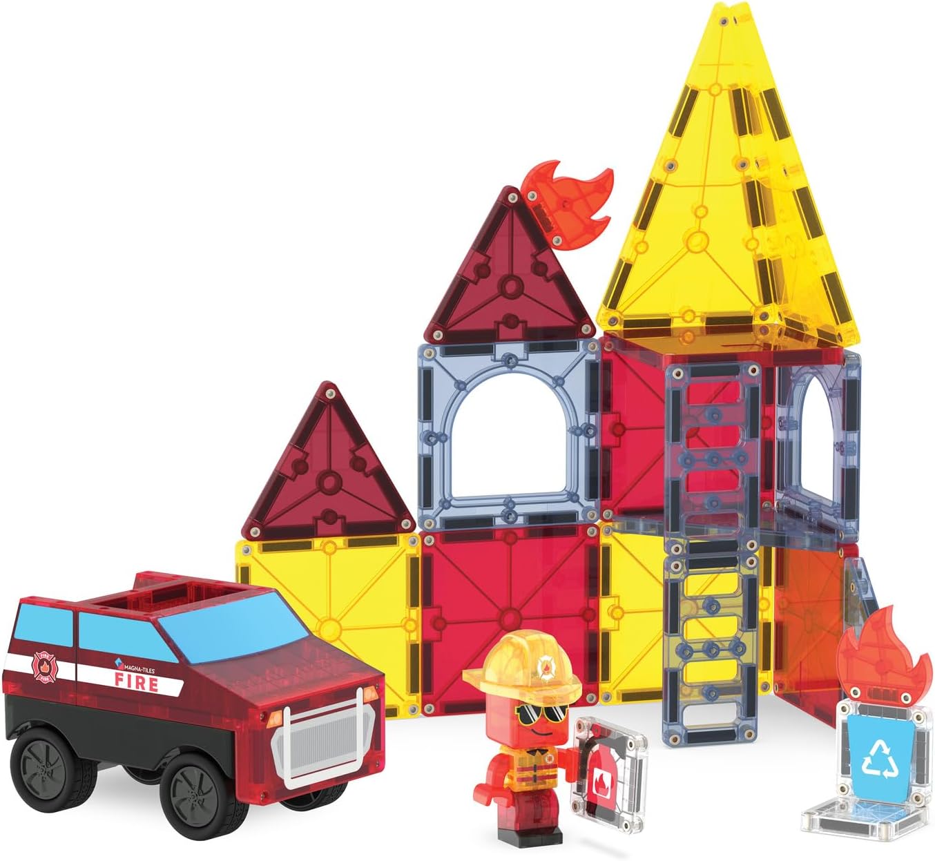 Magnatiles Fire Rescue 27 piece