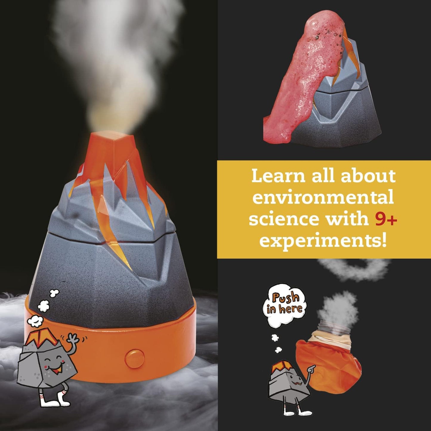 Steam Lab Ultrasonic Misting Volcano