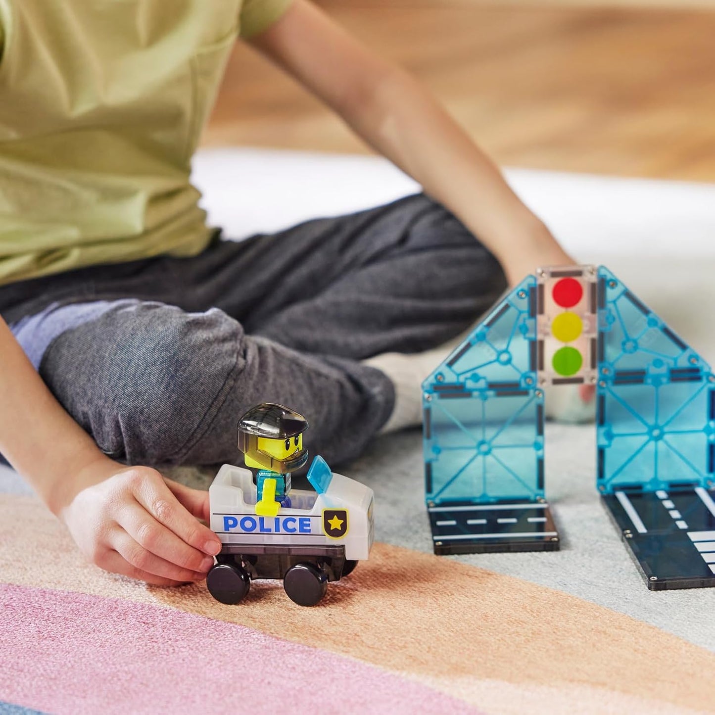 Magnatiles Police Patrol