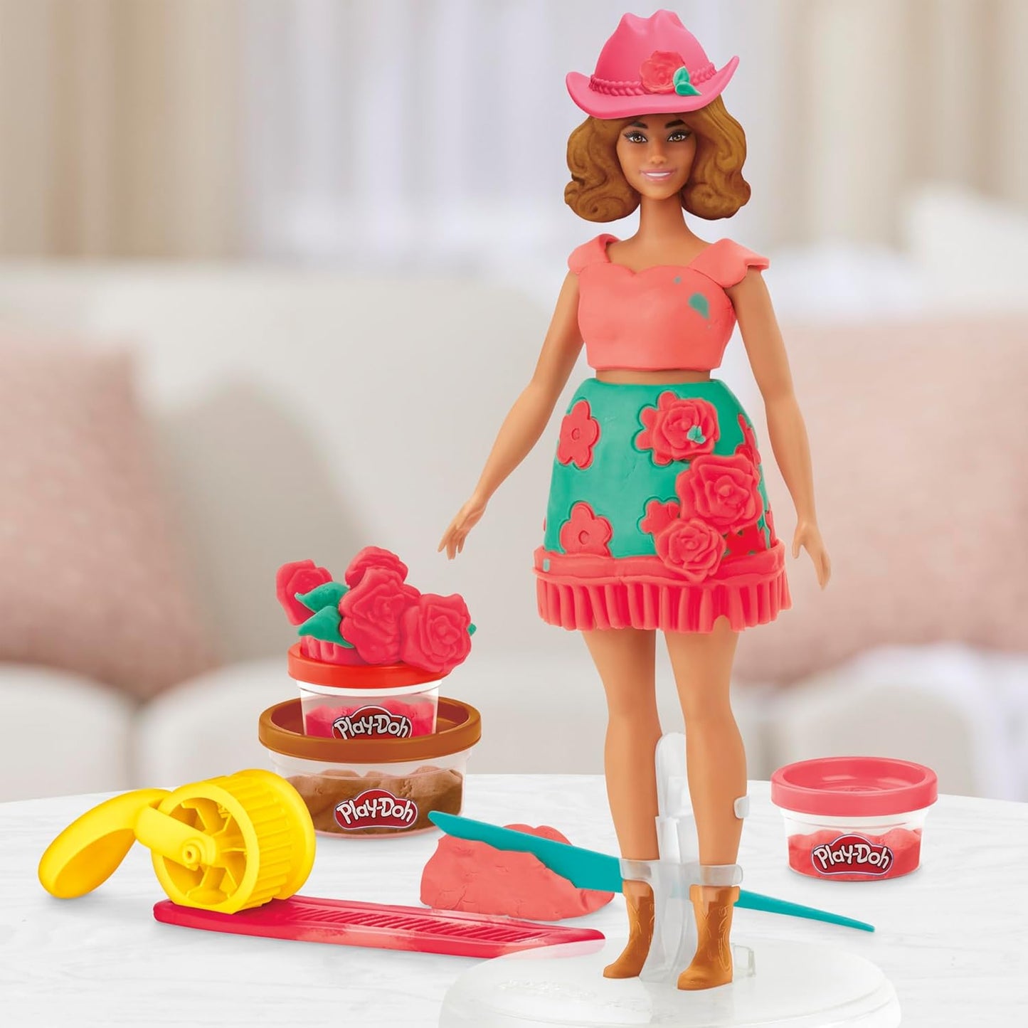 Barbie Play-Doh Floral and Flinge