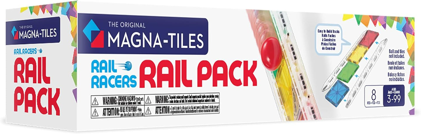 Magna-Tiles Rail Racers Rail Pack