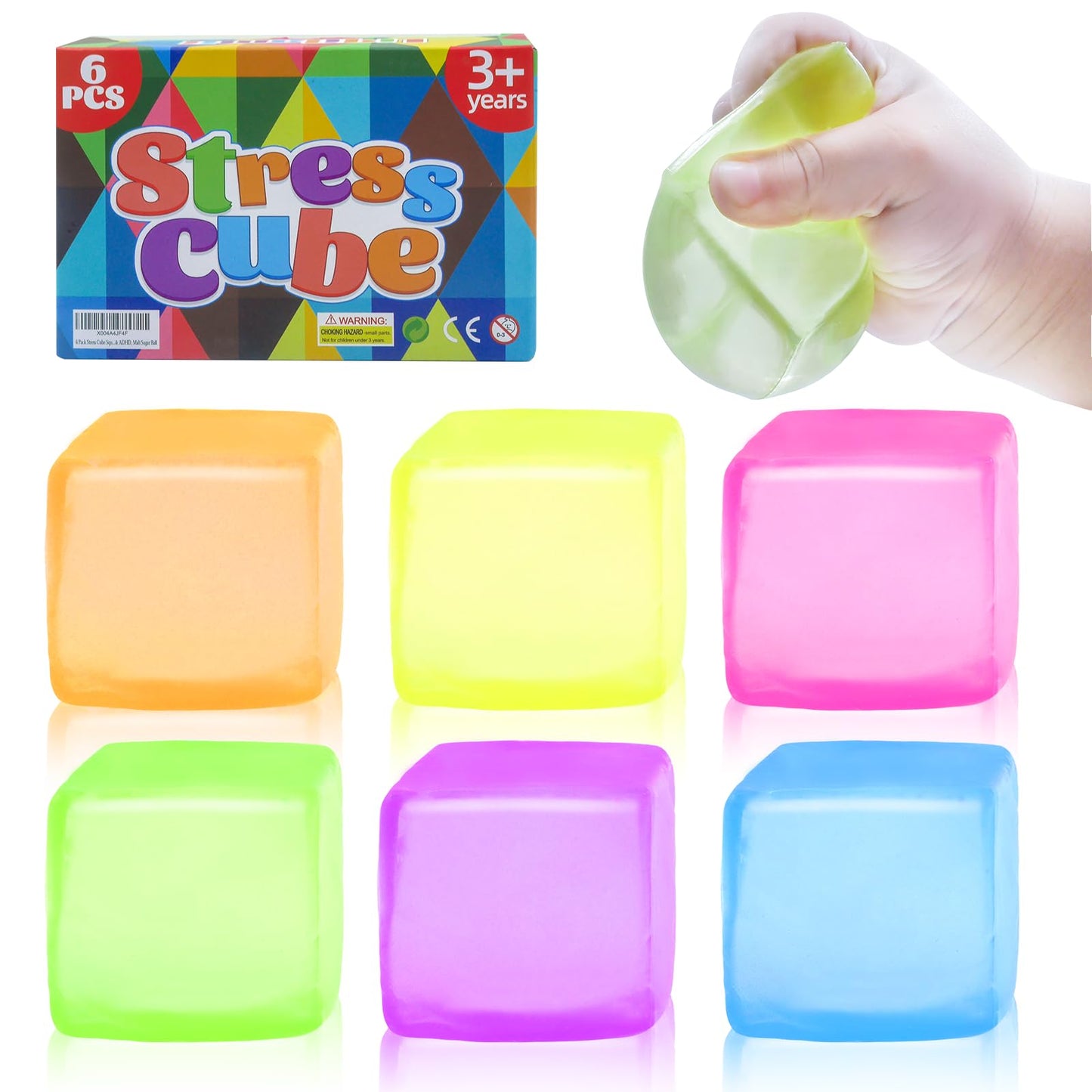 Stress Cube Assort.