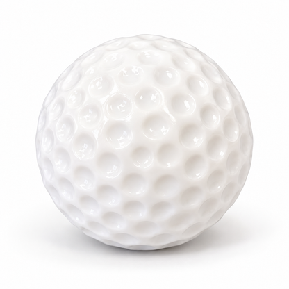 2" Golf Ball Crunchy Squishy Toy