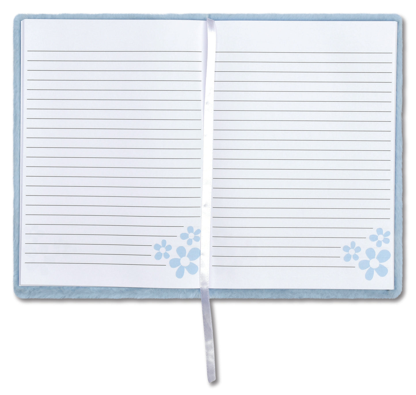 Blue Floral Journal