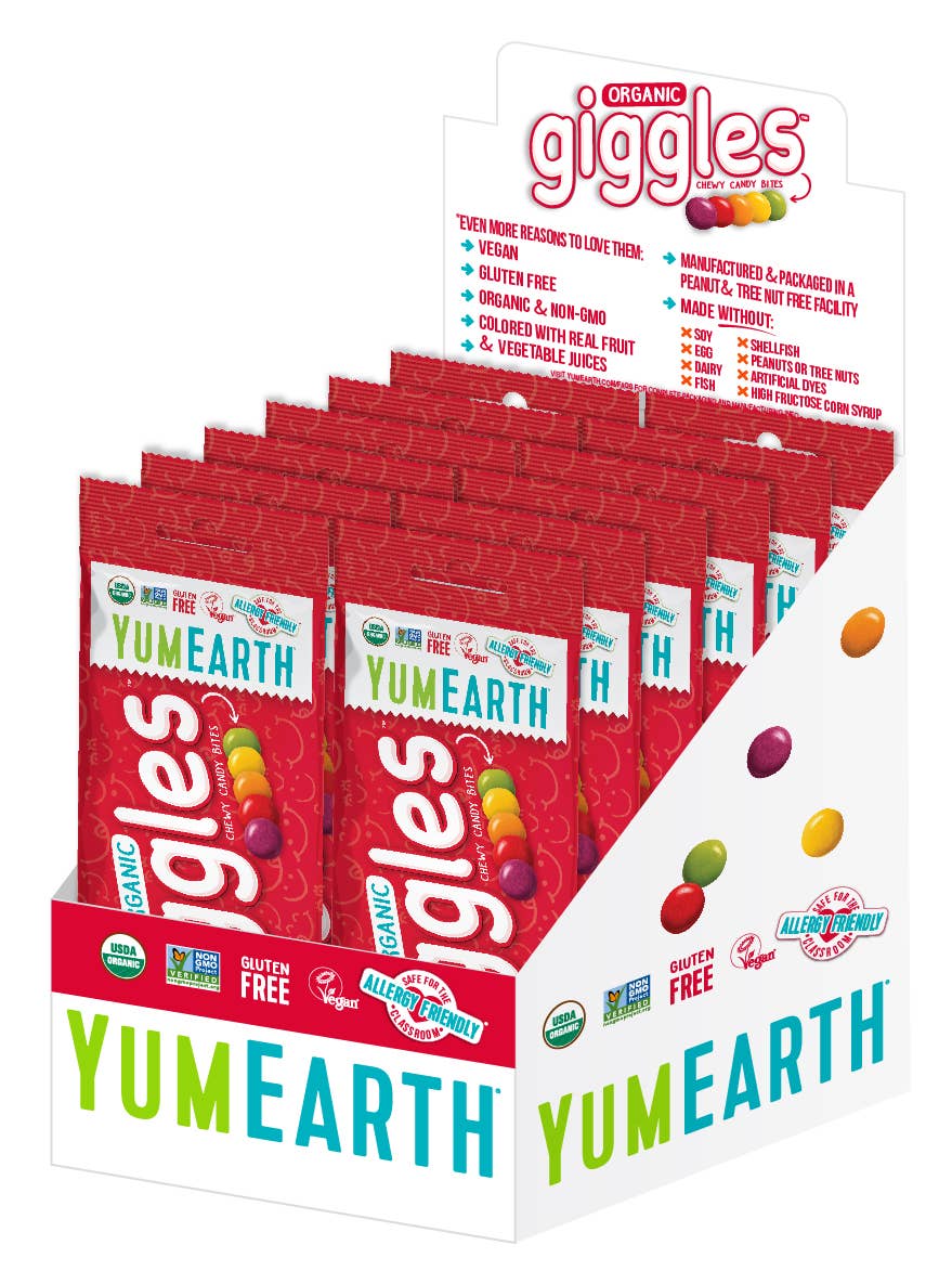 YumEarth Organic Giggles 2oz, 12ct