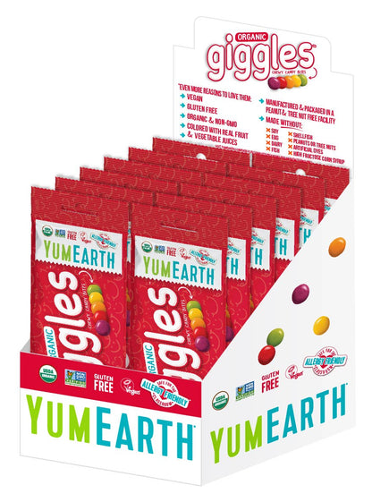 YumEarth Organic Giggles 2oz, 12ct