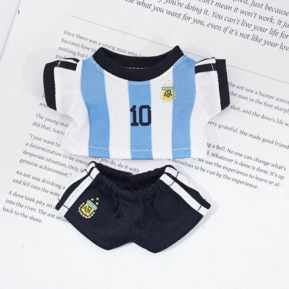 Handmade football soccer jersey Set