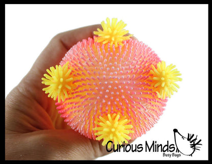 Mushroom Sugar Puffer Ball Squishy
