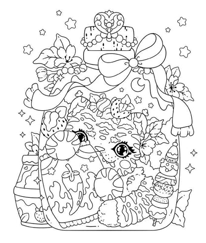 The Unofficial Coloring Book for Fans of KPop Demon Hunters by