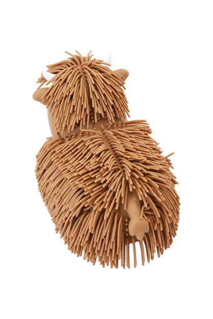 Jumbo Highland Cow Light-Up Spiky Puffer Squishy