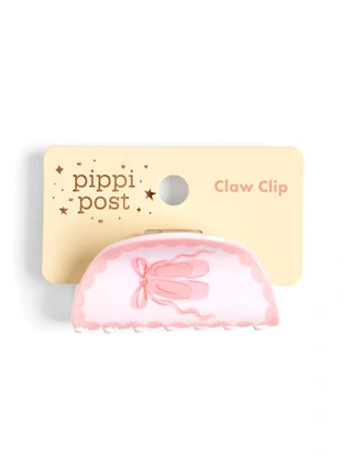 Pink Ballet Slippers Claw Hair Clip