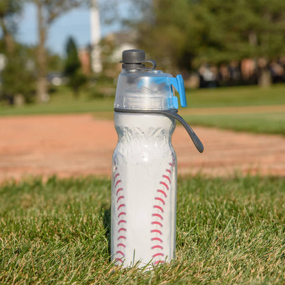 O2COOL Mist 'N Sip 20 oz Bottle Baseball
