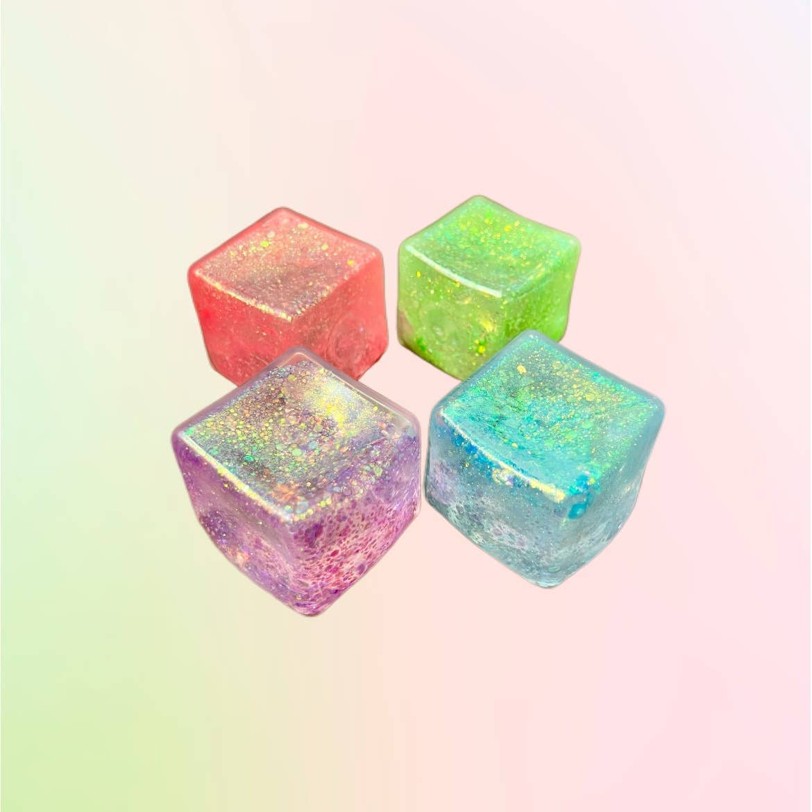 Glitter nice cube Squishy Squeeze Toy Fidget Toy