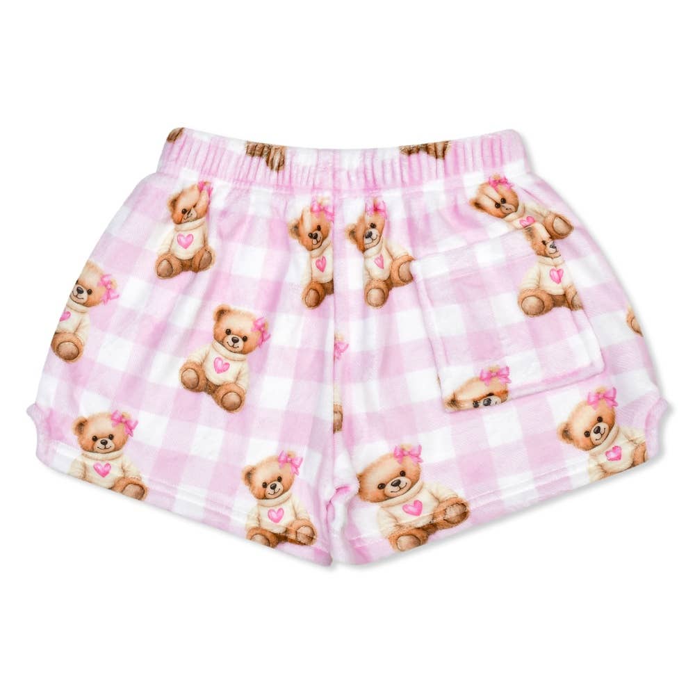 Beary Coquette Plush Shorts