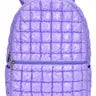 Lavender Puffer Backpack