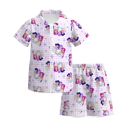 KPop Demon Hunters printed  sleepwear set