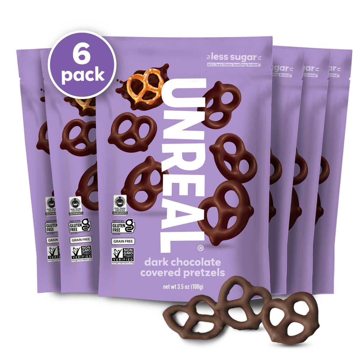 Dark Chocolate Covered Pretzels