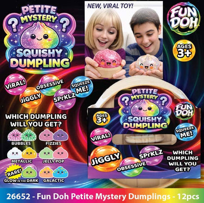 Fun Doh Squishy Mystery Mini  Dumpling Toy