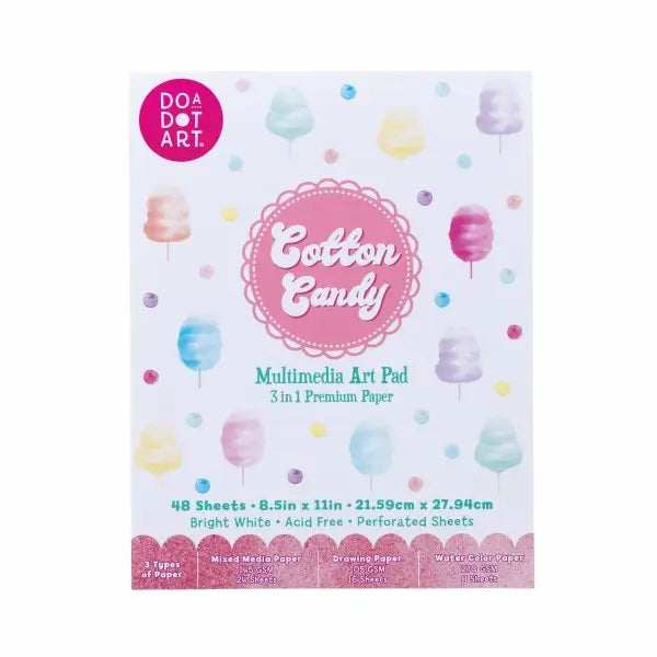 Cotton Candy  Art Pad