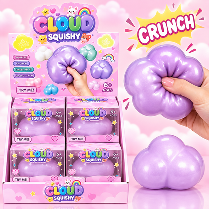Cloud Squishy — Crunchy ASMR Squeeze Toy